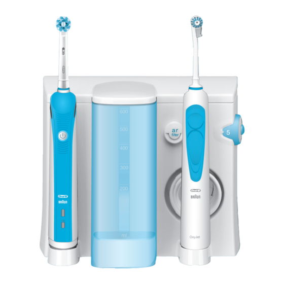 Braun Oral-B OXYJET 1000 Manual