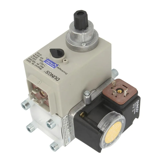 Dungs GasMultiBloc MB 403 B01 Series Instructions Manual