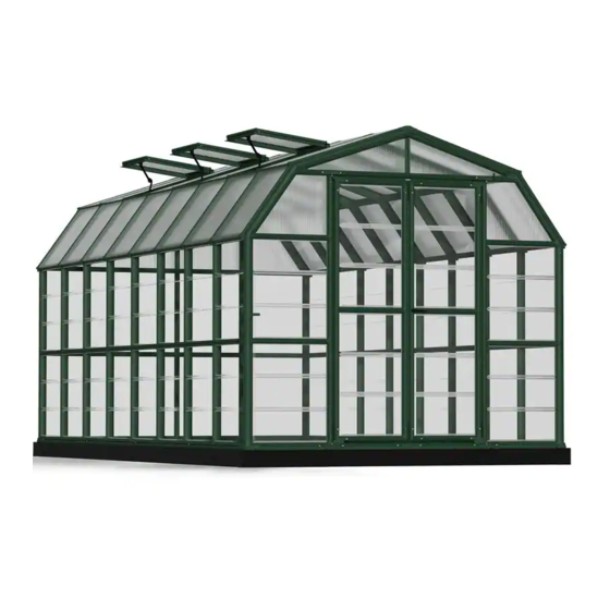 Palram Applications Grand Gardener Prestige 8x8 Instructions Manual