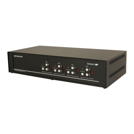 SMART-AVI SM-DVN-44X Quick Start Manual