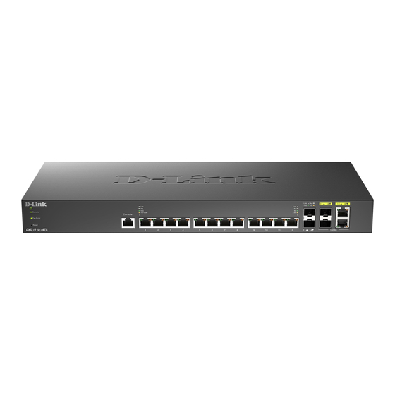 D-Link DXS-1210-16TC Quick Installation Manual