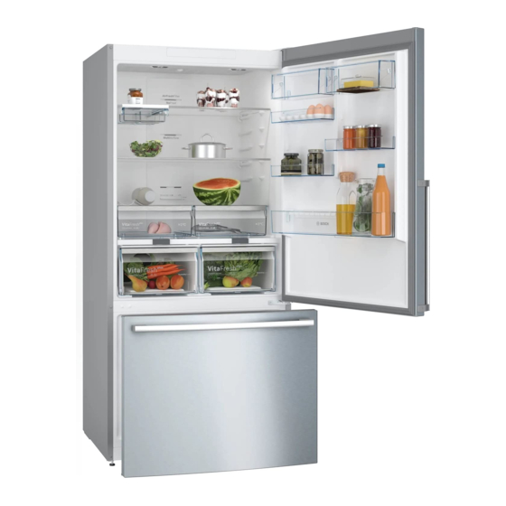 Bosch KGB86XIEP Manuals