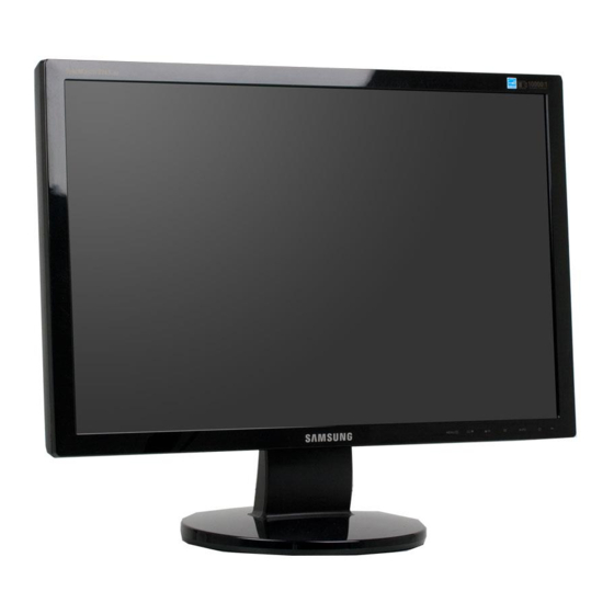 Samsung SyncMaster 2243LNX User Manual