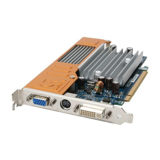 Gigabyte GV-NX72G128D User Manual