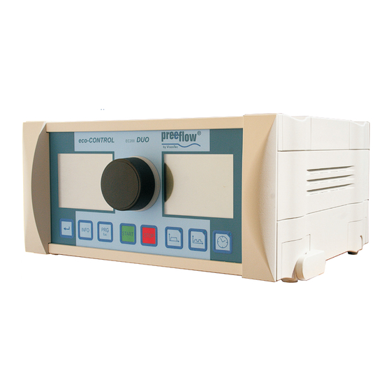 ViscoTec PreeFlow eco-CONTROL EC200 DUO Manuals