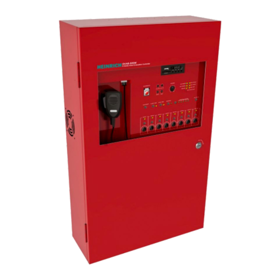 HEINRICH DVA8-500W Manuals