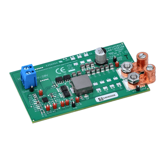 Texas Instruments TPS40195 User Manual
