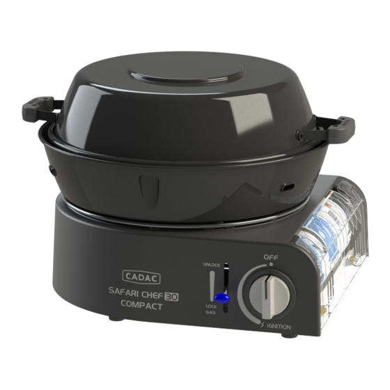 Cadac SAFARI CHEF 30 COMPACT User Instructions
