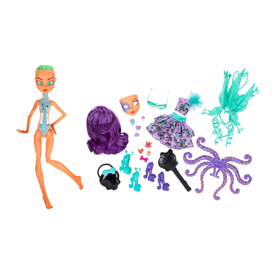 Mattel MONSTER HIGH BJR26 Instructions