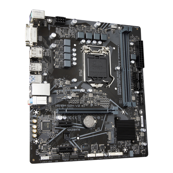 Gigabyte H510M S2H V2 Manual
