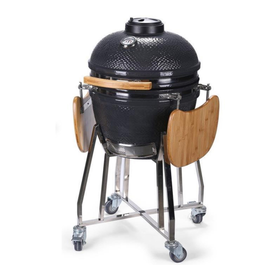 User Manuals: Boss eiQEGG 18 Kamado Charcoal BBQ