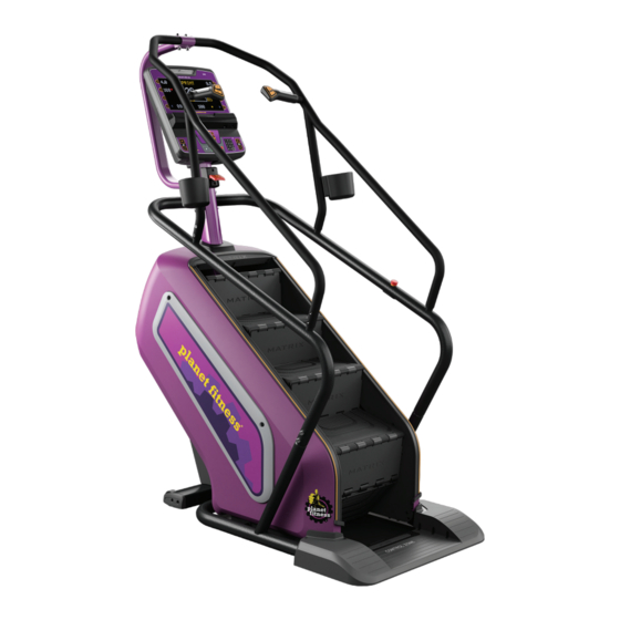 Matrix PERFORMANCE CLIMBMILL Manual