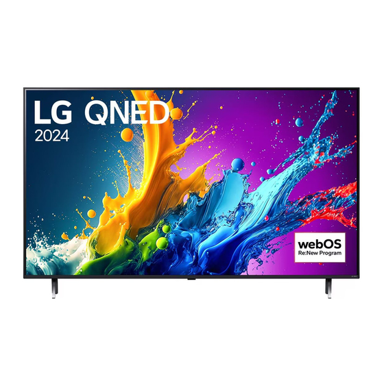LG 43QNED80TUA Owner's Manual