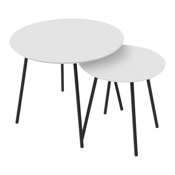 EVERFURN Etna Nesting FD-CT-10 Instruction Manual