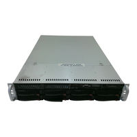 Supero SUPERSERVER 6025B-TR+ User Manual