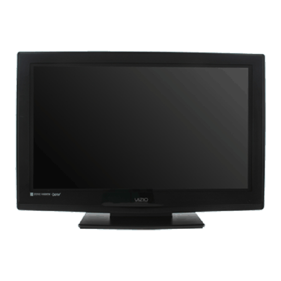 Vizio VP322 HDTV10A Service Manual