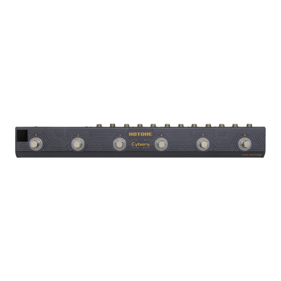 Hotone Cybery Manual