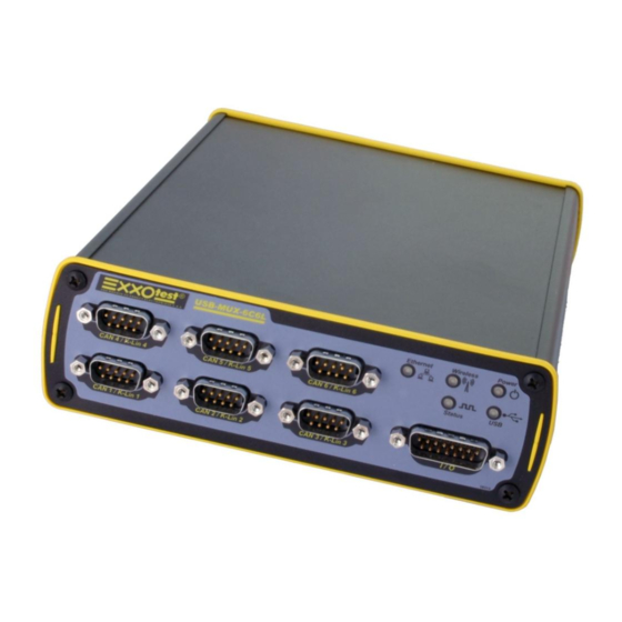 EXXOTEST USB-MUX-6C6L User Manual