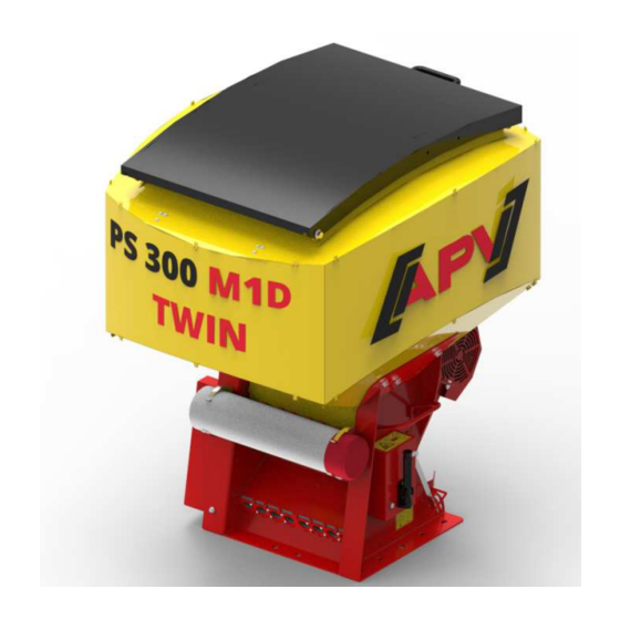 APV PS 300 M1 D TWIN Operating Instructions Manual