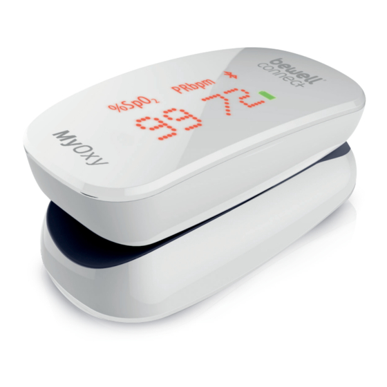VISIOMED Bewell Connect MyOxy BW-OX1 Manual