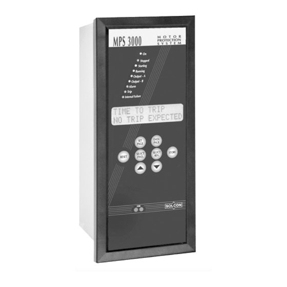 Solcon MPS 3000 Manual
