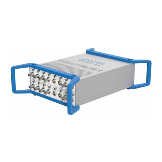 Kistler KiBox2 Quick Start Manual