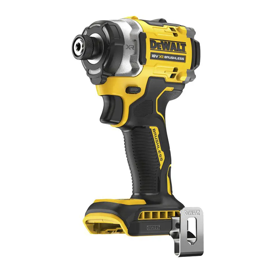 DeWalt DCF860N-XJ Original Instructions Manual