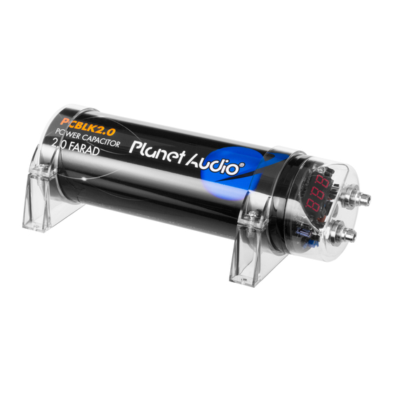 Planet Audio PCBLK2.0 User Manual