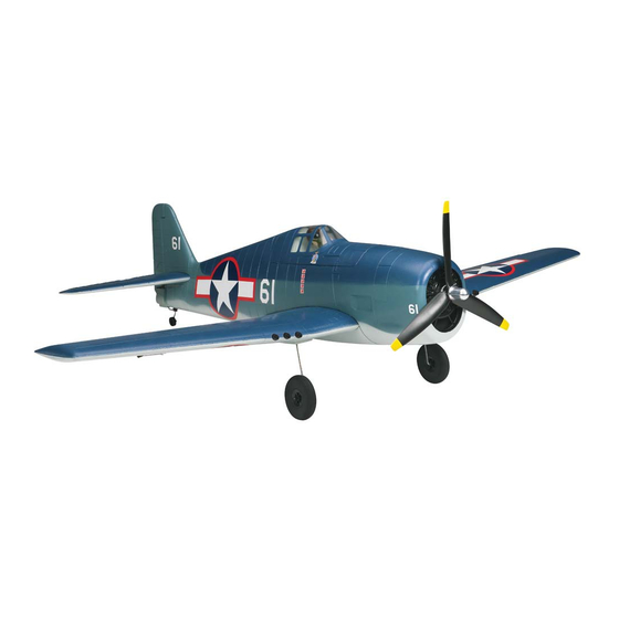 Tower Hobbies F6F Hellcat Instruction Manual