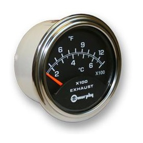 Murphy Exhaust Pyrometers 10705146 Owner's Manual