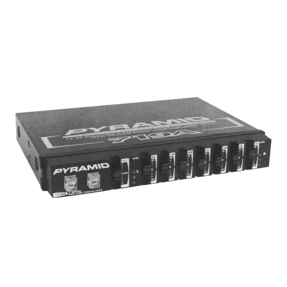 Pyramid 719A Owner's Manual