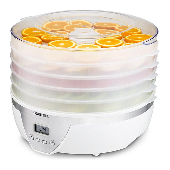 Gourmia GFD1550 Manual