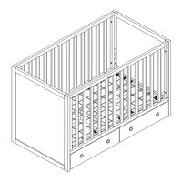 Novogratz 3-IN-1 STORAGE CRIB DL8877B3 Instruction Manual