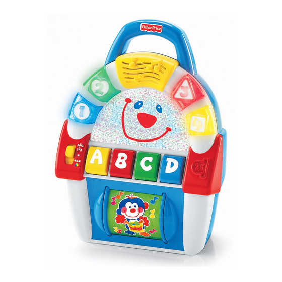 Fisher-Price Baby Smartronics! Jivin' Jukebox 71664 Instructions