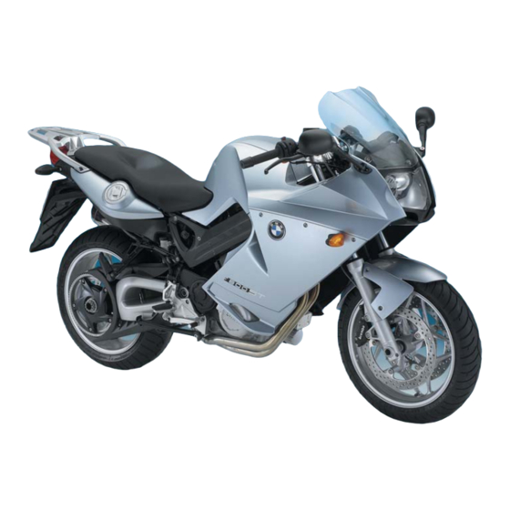 BMW F 800 ST 2007 Rider's Manual