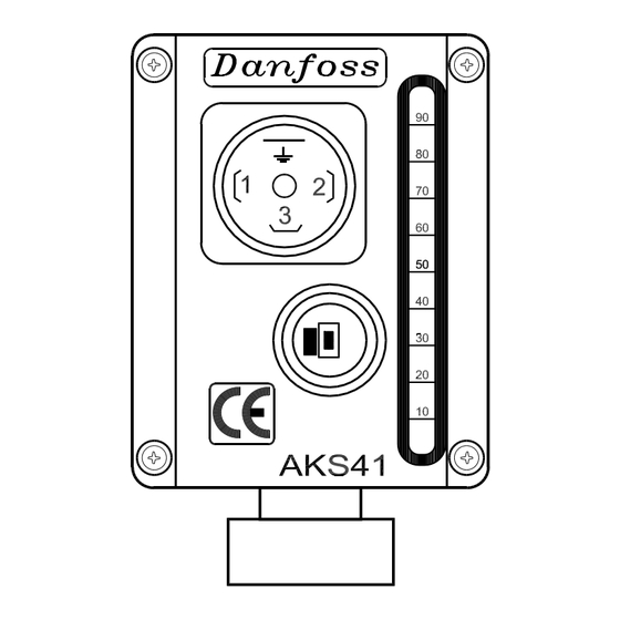 Danfoss AKS 41 Instructions Manual