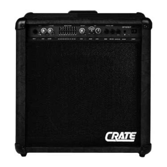 Crate BFX100T User Manual
