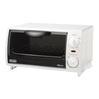 DeLonghi Toaster-Oven-Broiler Directions For Use Manual