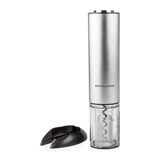 Andrew James Electric Wine Opener User Manual