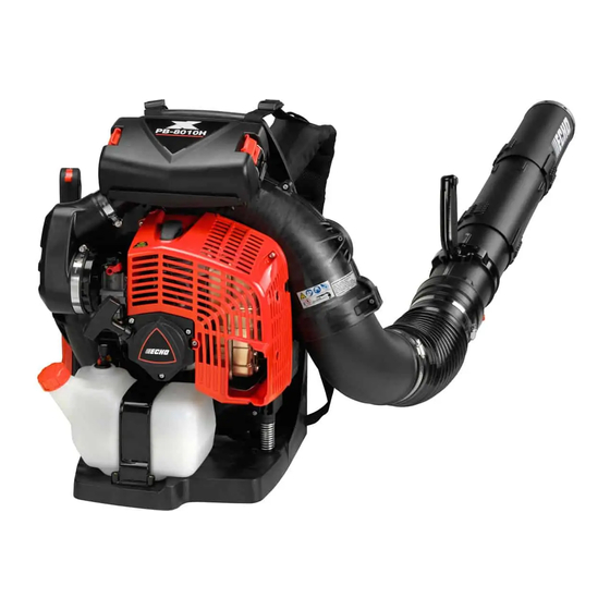Echo PB-8010 H Operator's Manual