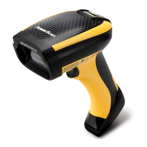 Datalogic PowerScan PD953X Quick Reference Manual