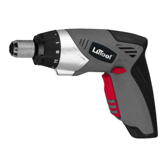Lutool LX1099-3.6VLI Instruction Manual