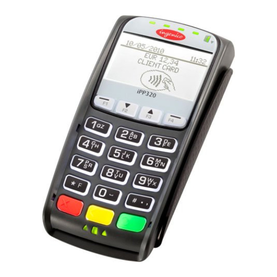 Ingenico IPP320 Setup Manual