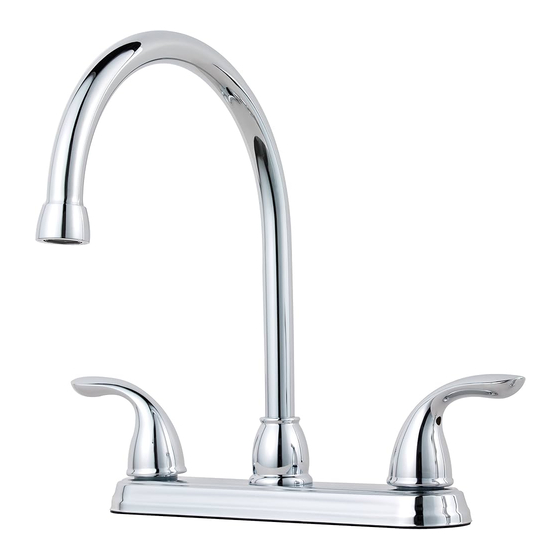 Pfister G-136-20 Quick Installation Manual