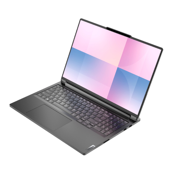 Lenovo ThinkBook 16p G5 IRX Maintenance Manual
