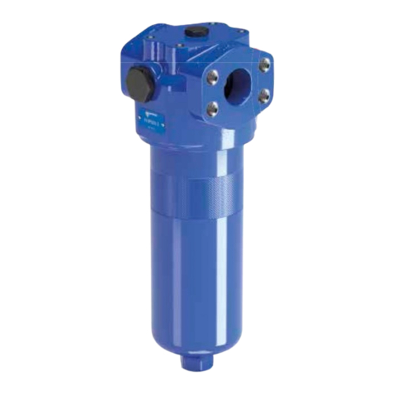 MP Filtri FHP500 Installation, Service And Maintenance Instructions