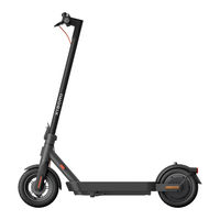 Xiaomi Electric Scooter 4 Pro User Manual