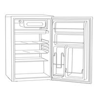 Haier HNSE05 - 4.6 Cu ft Refrigerator User Manual