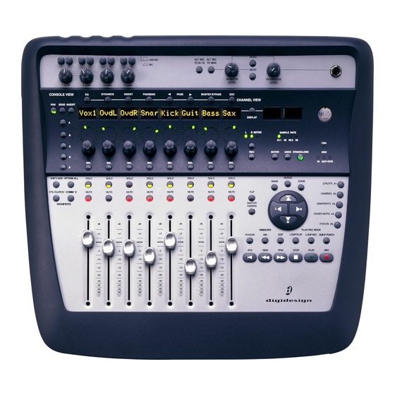 DigiDesign Digi 002 & Digi 002 Rack Basic Manual