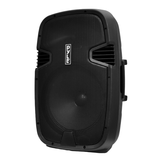 PYLE Audio PPHP122BMU User Manual